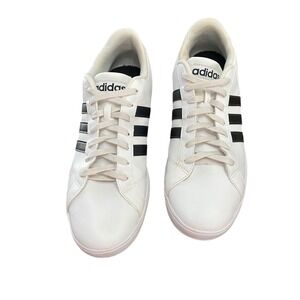 Adidas Grand Court 2.0 Shoes Mens Size 13 White‎ Black Tennis Sneakers GW9195
